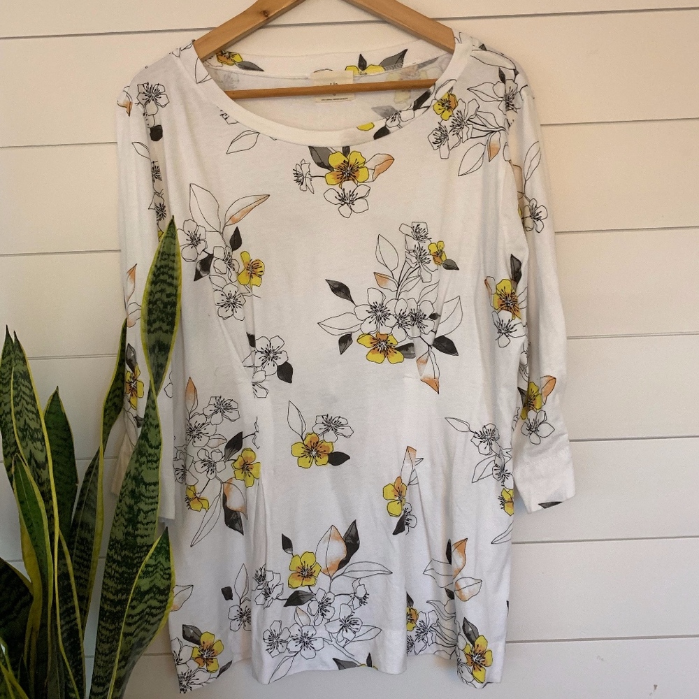 Anthropologie t. la Rooney Printed Tee